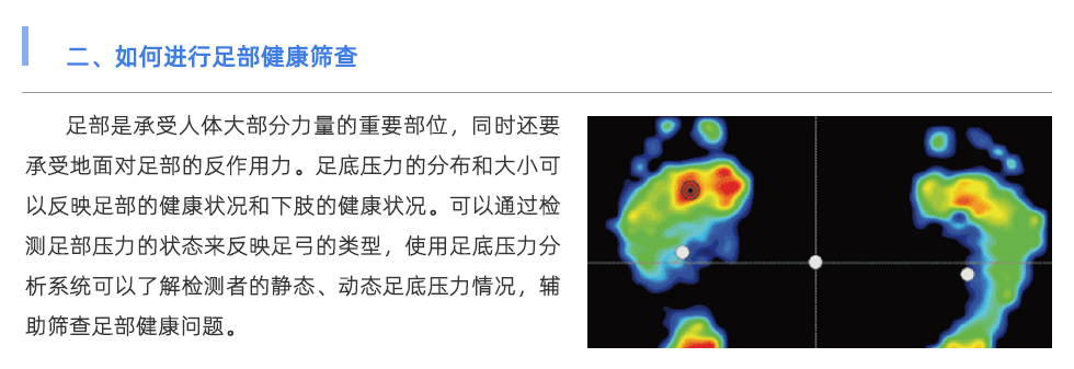 足底壓力分析系統(tǒng)