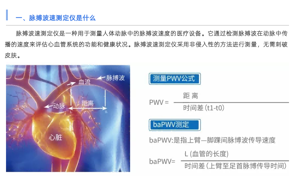 脈搏波速測定儀