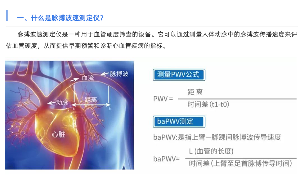 脈搏波速測定儀